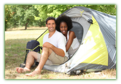 Camping Couple