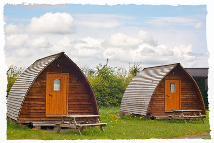 WOoden camping structures