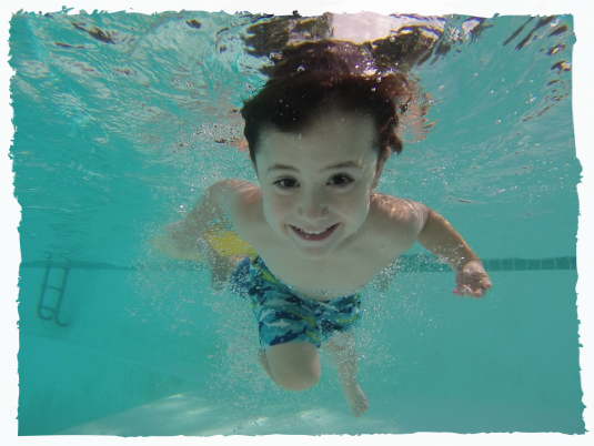 Child Swimming