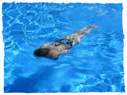 Swimming Woman swimming