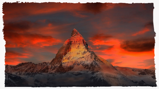 High Altitude Mountaineering High snowy mountain